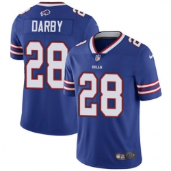 Nike Bills #28 Ronald Darby Royal Blue Team Color Mens Stitched NFL Vapor Untouchable Limited Jersey