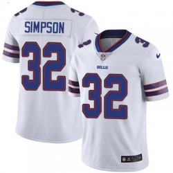 Nike Bills #32 O  J  Simpson White Mens Stitched NFL Vapor Untouchable Limited Jersey