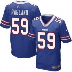 Nike Bills #59 Reggie Ragland Royal Blue Team Color Mens Stitched NFL New Elite Jersey