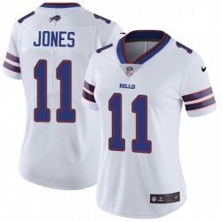 Womens Nike Buffalo Bills 11 Zay Jones Elite White NFL Jersey