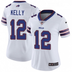 Womens Nike Buffalo Bills 12 Jim Kelly Elite White NFL Jersey