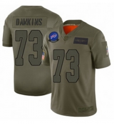 Youth Buffalo Bills 73 Dion Dawkins Limited Camo 2019 Salute to Service Football Jersey