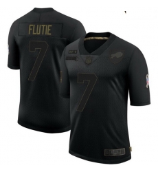 Youth Buffalo Bills Doug Flutie Black Limited 2020 Salute To Service Jersey