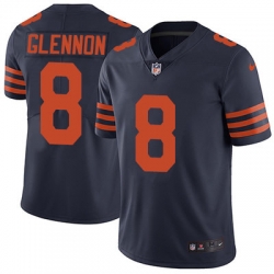 Nike Bears #8 Mike Glennon Navy Blue Alternate Mens Stitched NFL Vapor Untouchable Limited Jersey