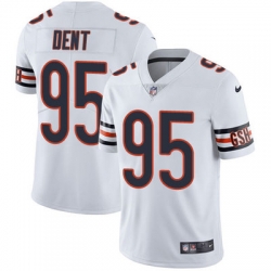 Nike Bears #95 Richard Dent White Mens Stitched NFL Vapor Untouchable Limited Jersey