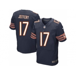 Nike Chicago Bears 17 Alshon Jeffery Black Elite NFL Jersey