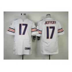 Nike Chicago Bears 17 Alshon Jeffery white Elite NFL Jersey