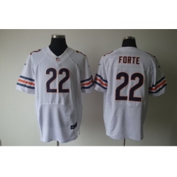 Nike Chicago Bears 22 Matt Forte White Elite NFL Jersey