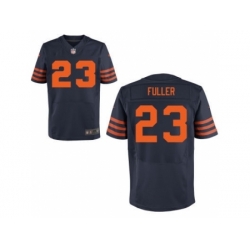 Nike Chicago Bears 23 Kyle Fuller blue Elite number orange NFL Jersey