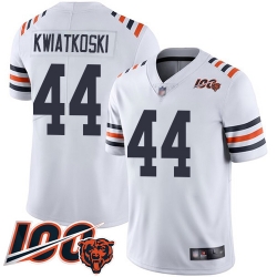 Youth Chicago Bears 44 Nick Kwiatkoski White 100th Season Limited Football Jersey