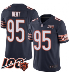 Youth Chicago Bears 95 Richard Dent Navy Blue Team Color 100th Season Limited Football Jersey