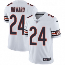 Youth Nike Chicago Bears 24 Jordan Howard White Vapor Untouchable Limited Player NFL Jersey