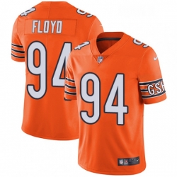 Youth Nike Chicago Bears 94 Leonard Floyd Limited Orange Rush Vapor Untouchable NFL Jersey