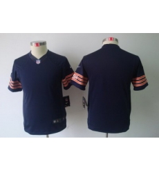 Youth Nike NFL Chicago Bears Blank Blue Limited Jerseys