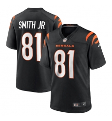 Men Cincinnati Bengals 81 Irv Smith Jr  White Jersey