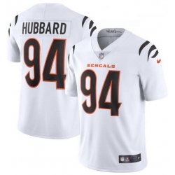 Men Nike Cincinnati Bengals 94 Sam Hubbard White Vapor Limited Jersey