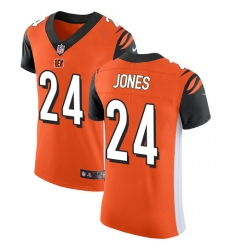 Nike Bengals #24 Adam Jones Orange Alternate Mens Stitched NFL Vapor Untouchable Elite Jersey