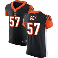 Nike Bengals #57 Vincent Rey Black Team Color Mens Stitched NFL Vapor Untouchable Elite Jersey