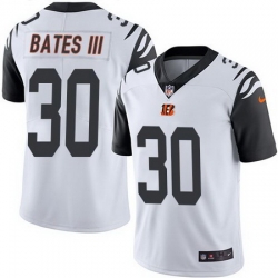 Nike Bengals 30 Jessie Bates III White Youth Color Rush Limited Jersey