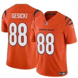 Youth Cincinnati Bengals 88 Mike Gesicki Orange 2024 F U S E  Vapor Untouchable Limited Stitched Jersey