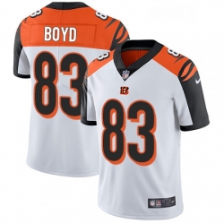 Youth Nike Cincinnati Bengals 83 Tyler Boyd Elite White NFL Jersey