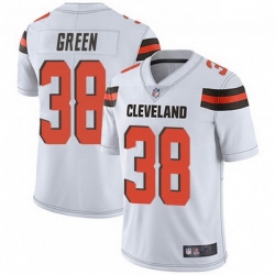 Men Cleveland Browns 38 A.J. Green White Vapor Limited Limited Jersey