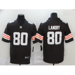 Men Jarvis Landry Cleveland Browns Nike Rush Limited Vapor Untouchable Jersey Brown