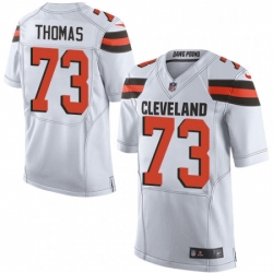 Mens Nike Cleveland Browns 73 Joe Thomas Elite White NFL Jersey