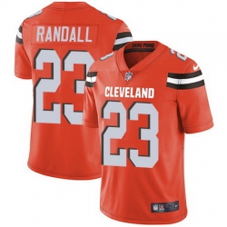 Nike Browns #23 Damarious Randall Orange Alternate Youth Stitched NFL Vapor Untouchable Limited Jersey