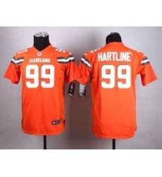 nike youth nfl jerseys cleveland browns 99 kruger orange[nike][new style][kruger]