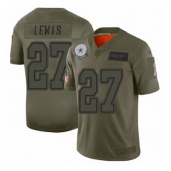 Men Dallas Cowboys 27 Jourdan Lewis Limited Camo 2019 Salute to Service Football Jersey