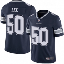 Mens Nike Dallas Cowboys 50 Sean Lee Navy Blue Team Color Vapor Untouchable Limited Player NFL Jersey