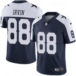 Mens Nike Dallas Cowboys 88 Michael Irvin Navy Blue Throwback Alternate Vapor Untouchable Limited Player NFL Jersey