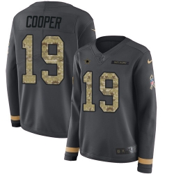 Nike Cowboys #19 Amari Cooper Anthracite Salute to Service