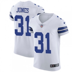 Nike Cowboys #31 Byron Jones White Mens Stitched NFL Vapor Untouchable Elite Jersey