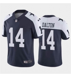 Nike Dallas Cowboys 14 Andy Dalton Navy Throwback Vapor Untouchable Limited Jersey