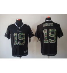 Nike Dallas Cowboys 19 Miles Austin Black Camo Fashion Elite NFL Jersey