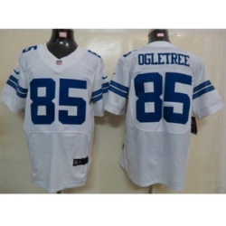 Nike Dallas Cowboys 85 Kevin Ogletree White Elite NFL Jersey