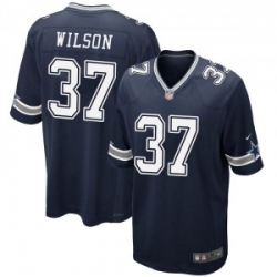 Nike Donovan Wilson Dallas Cowboys Game Navy Team Color Jersey Men