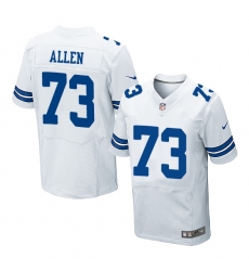 Nike Larry Allen Dallas Cowboys #73 Elite Jersey White