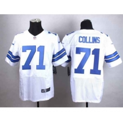 nike nfl jerseys dallas cowboys 71 collins white[Elite]