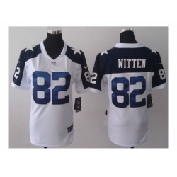 Nike women nfl jerseys dallas cowboys #82 witten thankgivings white