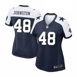 Women Dallas Cowboys Daryl Johnston 84 Nike Thanksgivens Limited Jersey