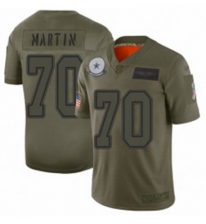 Youth Dallas Cowboys 70 Zack Martin Limited Camo 2019 Salute to Service Football Jersey