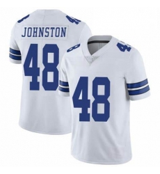 Youth Dallas Cowboys Daryl Johnston 84 Nike Vapor White Limited Jersey