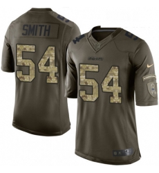 Youth Nike Dallas Cowboys 54 Jaylon Smith Elite Green Salute to Service NFL Jersey