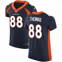 Men Nike Denver Broncos 88 Demaryius Thomas Navy Blue Alternate Vapor Untouchable Elite Player NFL Jersey