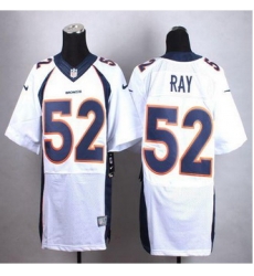 New Denver Broncos #52 Shane Ray White Men Stitched NFL New Elite Jersey