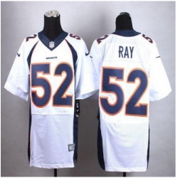 New Denver Broncos #52 Shane Ray White Men Stitched NFL New Elite Jersey