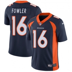 Nike Broncos #16 Bennie Fowler Navy Blue Alternate Mens Stitched NFL Vapor Untouchable Limited Jersey